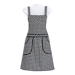 SKAP066 manufacturing plaid strap apron fashion design strap apron coffee shop apron apron apron center  monogrammed aprons SKAP066 manufacturing plaid strap apron fashion design strap apron coffee shop apron apron apron center  monogrammed aprons